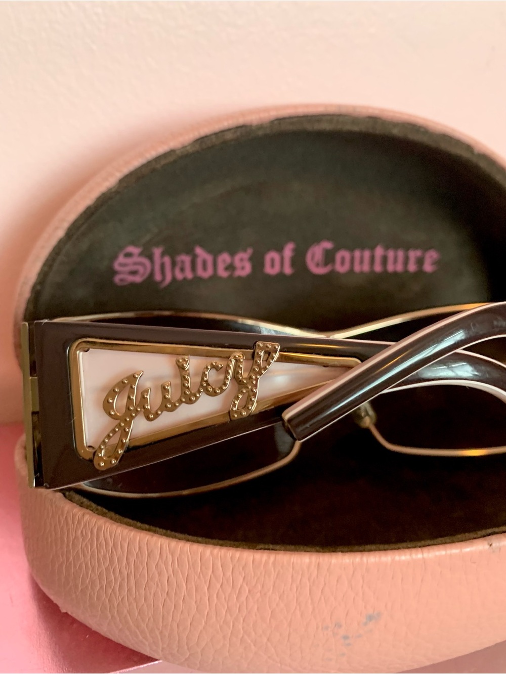 Y2K Juicy Couture Sunglasses and Case